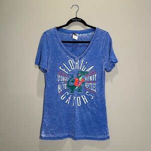 Blue Florida Gators Women's V-Neck T-Shirt bundle